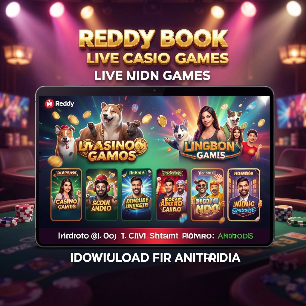 Download Reddy Book live casino app for Android devices in India